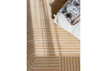 Wiltonmatta Hawaii Shape 200x200 cm, Gul - 200x200 cm, Gul - Textil & mattor - Matta - Utomhusmatta
