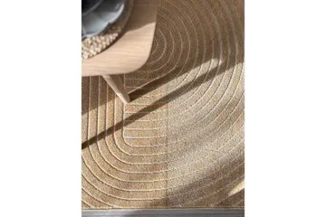 Wiltonmatta Hawaii Shape 200x200 cm, Gul - 200x200 cm, Gul - Textil & mattor - Matta - Utomhusmatta