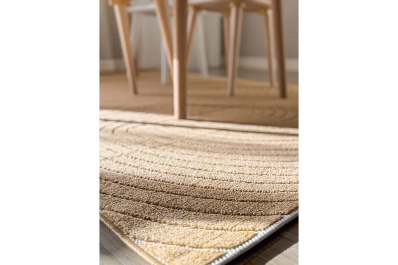 Wiltonmatta Hawaii Shape 200x200 cm, Gul - 200x200 cm, Gul - Textil & mattor - Matta - Utomhusmatta