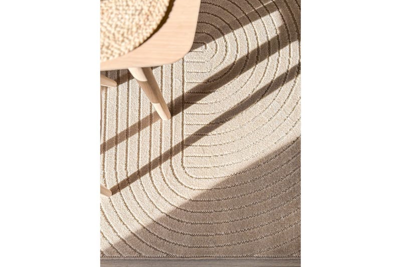 Wiltonmatta Hawaii Shape 200x200 cm, Linne - 200x200 cm, Linne - Textil & mattor - Matta - Utomhusmatta