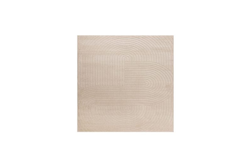 Wiltonmatta Hawaii Shape 200x200 cm, Linne - 200x200 cm, Linne - Textil & mattor - Matta - Utomhusmatta