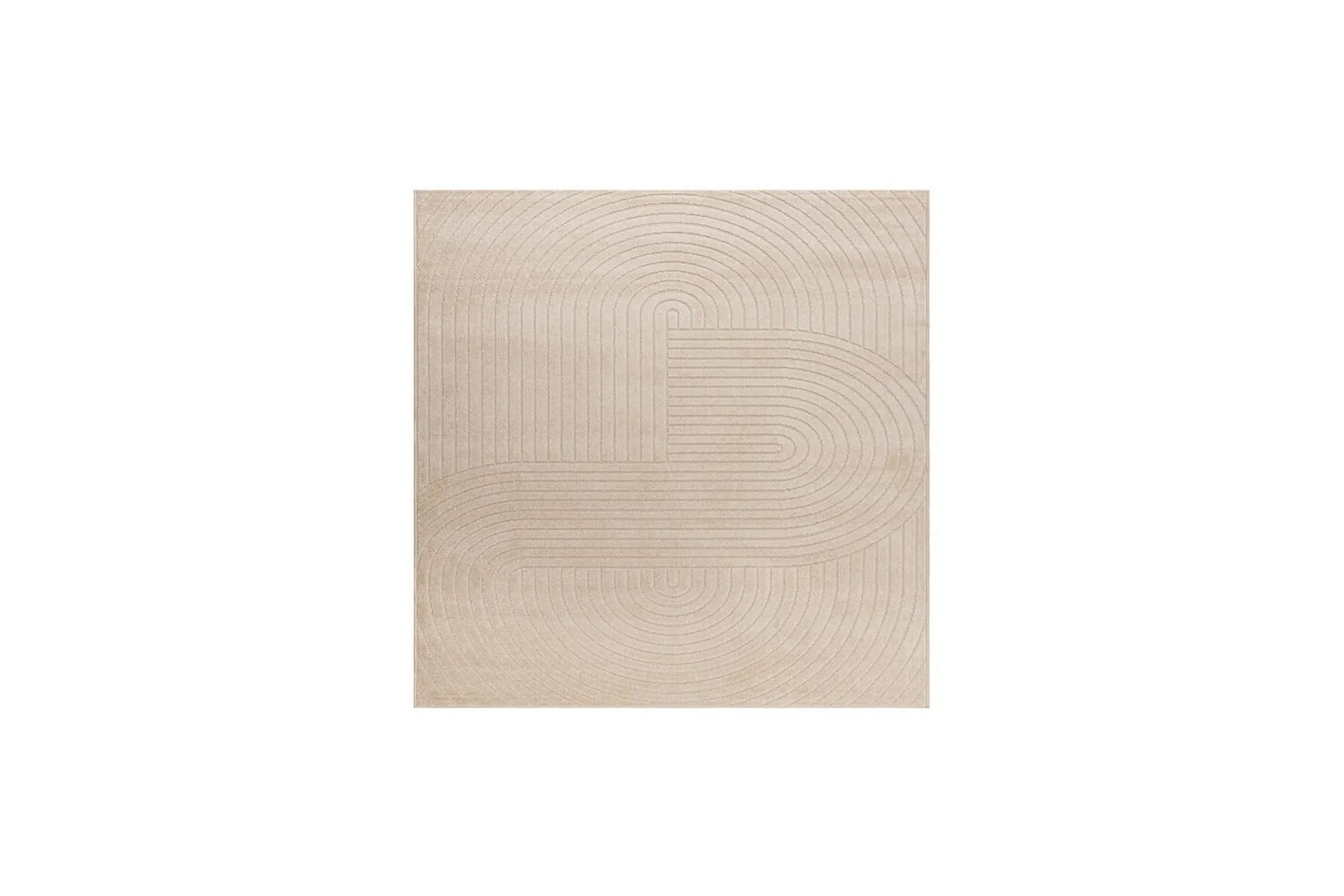 Wiltonmatta Hawaii Shape 200x200 cm, Linne - 200x200 cm, Linne
