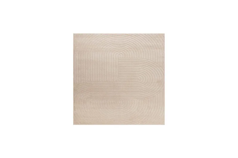 Wiltonmatta Hawaii Shape 200x200 cm, Linne, 200x200 cm, Linne