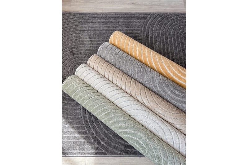 Wiltonmatta Hawaii Shape 200x290 cm, Grå - 200x290 cm, Grå - Textil & mattor - Matta - Utomhusmatta