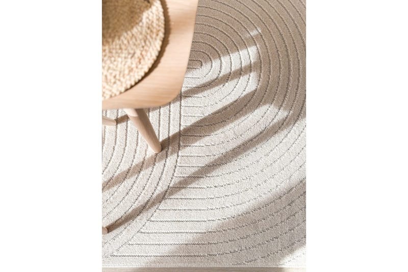Wiltonmatta Hawaii Shape 240x240 cm, Creme - 240x240 cm, Creme - Textil & mattor - Matta - Utomhusmatta
