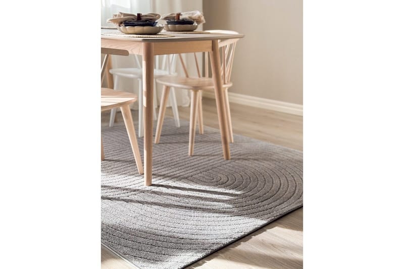 Wiltonmatta Hawaii Shape 240x240 cm, Grå - 240x240 cm, Grå - Textil & mattor - Matta - Utomhusmatta