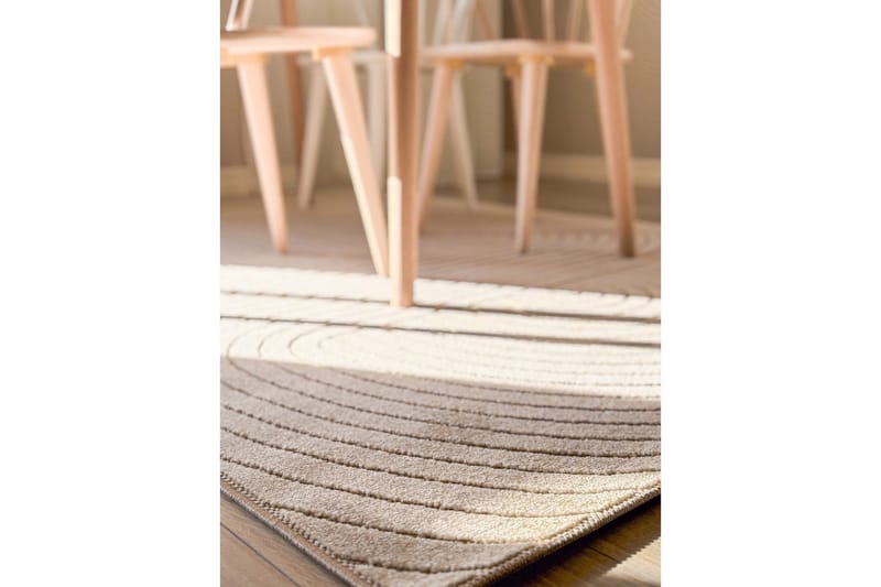 Wiltonmatta Hawaii Shape 240x240 cm, Linne - 240x240 cm, Linne - Textil & mattor - Matta - Utomhusmatta