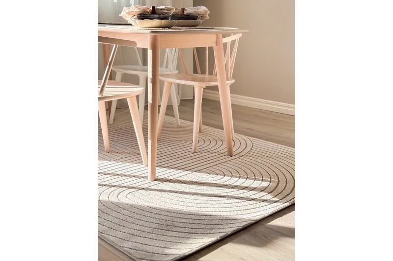 Wiltonmatta Hawaii Shape 240x240 cm, Linne - 240x240 cm, Linne - Textil & mattor - Matta - Utomhusmatta