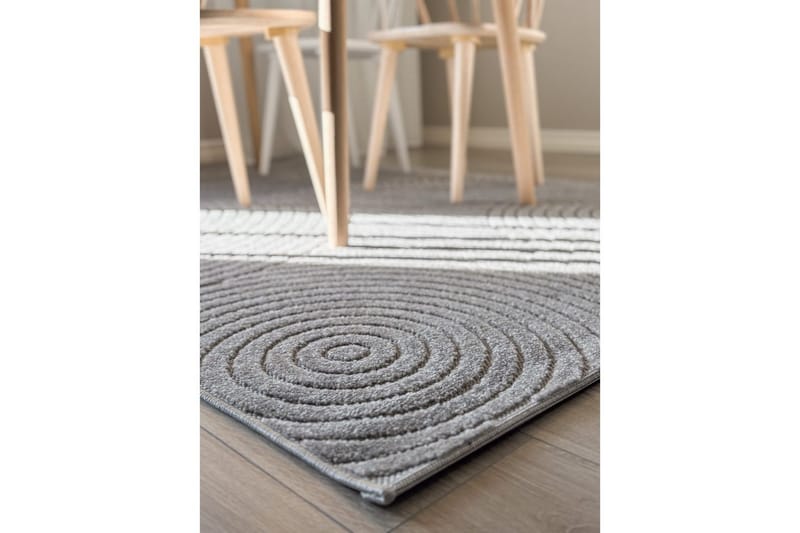 Wiltonmatta Hawaii Trend 200x200 cm, Grå - 200x200 cm, Grå - Textil & mattor - Matta - Utomhusmatta