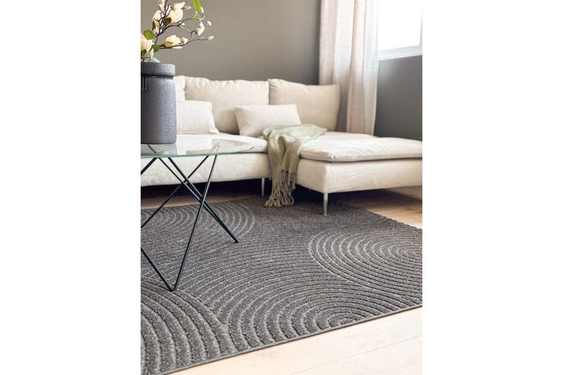 Wiltonmatta Hawaii Trend 200x200 cm, Grafit - 200x200 cm, Grafit - Textil & mattor - Matta - Utomhusmatta