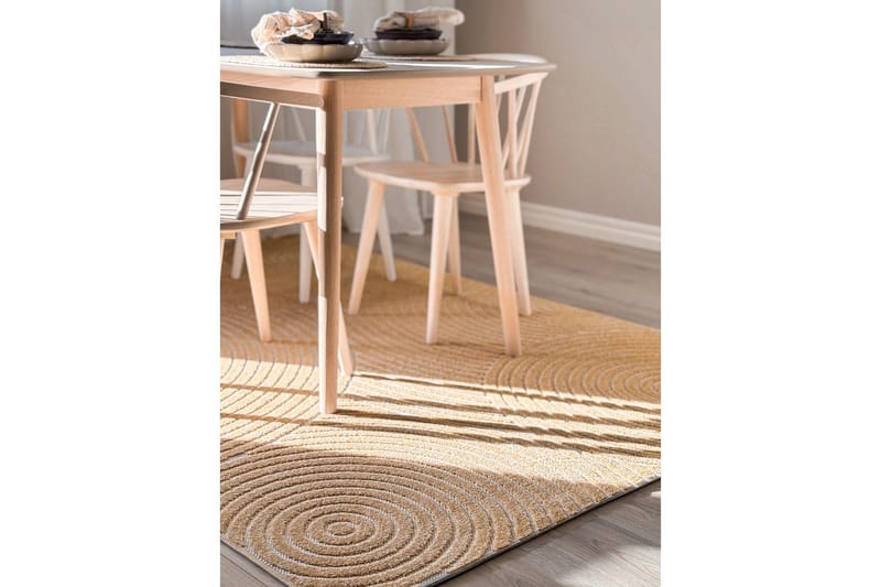 Wiltonmatta Hawaii Trend 200x200 cm, Gul - 200x200 cm, Gul - Textil & mattor - Matta - Utomhusmatta
