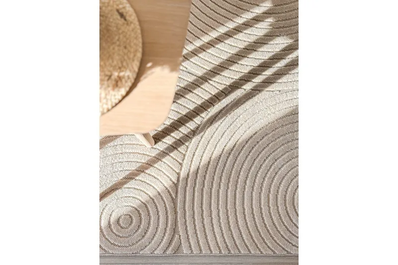 Wiltonmatta Hawaii Trend 200x200 cm, Linne - 200x200 cm, Linne - Textil & mattor - Matta - Utomhusmatta