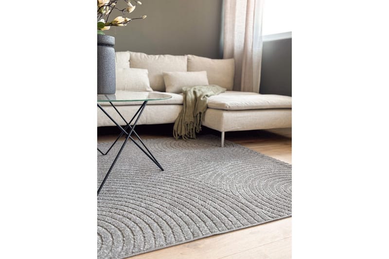 Wiltonmatta Hawaii Trend 240x240 cm, Grå - 240x240 cm, Grå - Textil & mattor - Matta - Utomhusmatta