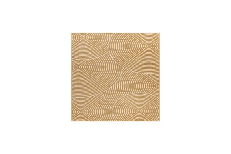 Wiltonmatta Hawaii Trend 240x240 cm, Gul, 240x240 cm, Gul