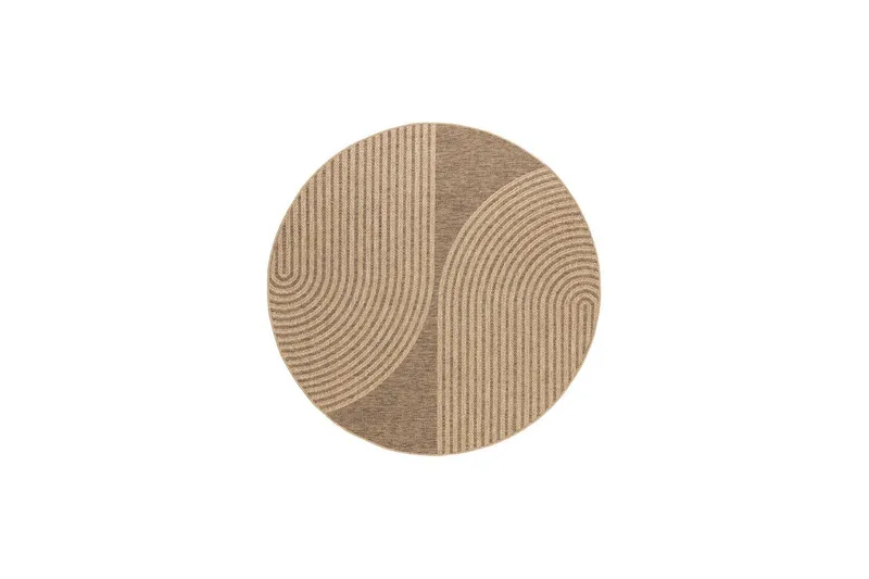 Wiltonmatta Natural Shape Rund 240x240 cm - 240x240 cm - Textil & mattor - Matta - Utomhusmatta