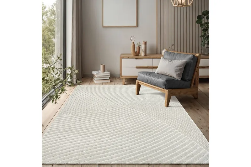Wiltonmatta Orlando Modern 200x290 cm, Grå - 200x290 cm, Grå - Textil & mattor - Matta - Utomhusmatta