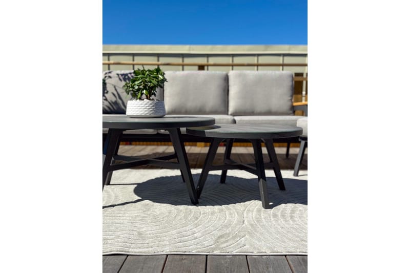 Wiltonmatta Orlando Zen 160x230 cm, Grå - 160x230 cm, Grå - Textil & mattor - Matta - Utomhusmatta