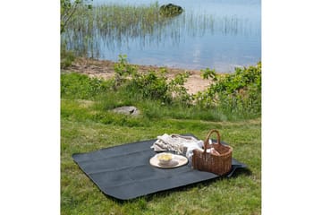 Picknic Pläd 130 x 150 cm - Svart - Textil & mattor - Filt & pläd