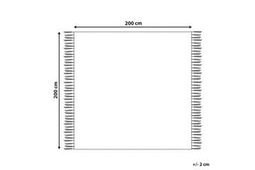 Picknickfilt Buili 200x200 cm - 200x200 cm - Textil & mattor - Filt & pläd