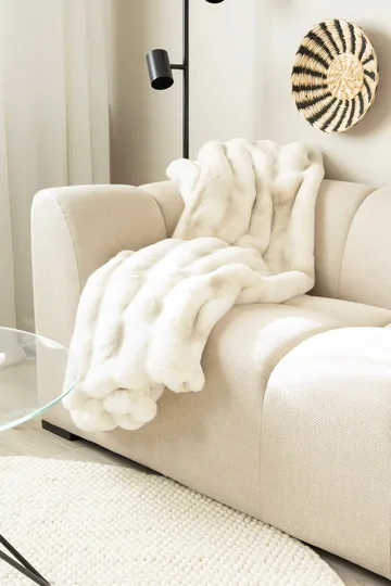 Pläd Åre 130x170 cm - Beige - Textil & mattor - Filt & pläd