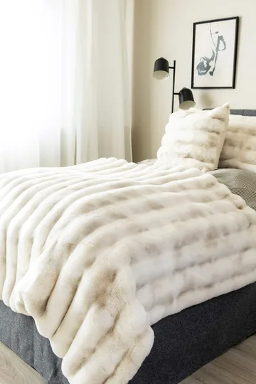 Pläd Åre 130x170 cm - Beige - Textil & mattor - Filt & pläd