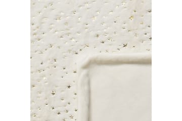 Pläd Alazeya Beige/guld, 130x180 cm - Beige/guld, 130x180 cm - Textil & mattor - Filt & pläd