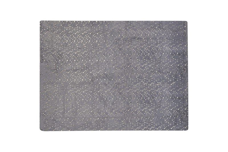 Pläd Alazeya Grå/guld, 130x180 cm - Grå/guld, 130x180 cm - Textil & mattor - Filt & pläd