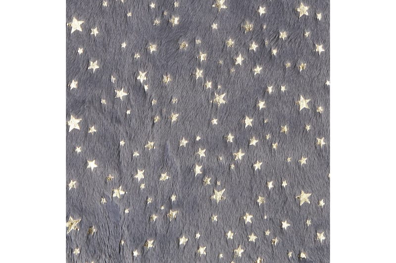 Pläd Alazeya Grå/guld, 130x180 cm - Grå/guld, 130x180 cm - Textil & mattor - Filt & pläd