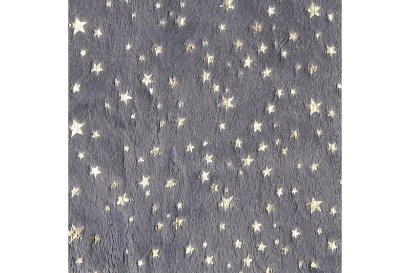 Pläd Alazeya Grå/guld, 150x200 cm - Grå/guld, 150x200 cm - Textil & mattor - Filt & pläd