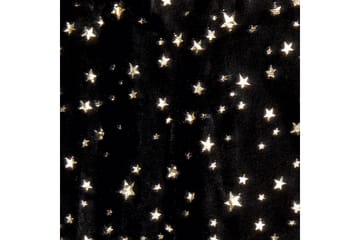 Pläd Alazeya Svart/guld, 130x180 cm - Svart/guld, 130x180 cm - Textil & mattor - Filt & pläd