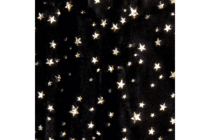 Pläd Alazeya Svart/guld, 130x180 cm - Svart/guld, 130x180 cm - Textil & mattor - Filt & pläd