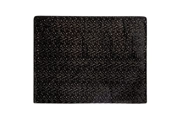 Pläd Alazeya Svart/guld, 130x180 cm - Svart/guld, 130x180 cm - Textil & mattor - Filt & pläd