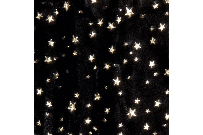 Pläd Alazeya Svart/guld, 150x200 cm - Svart/guld, 150x200 cm - Textil & mattor - Filt & pläd