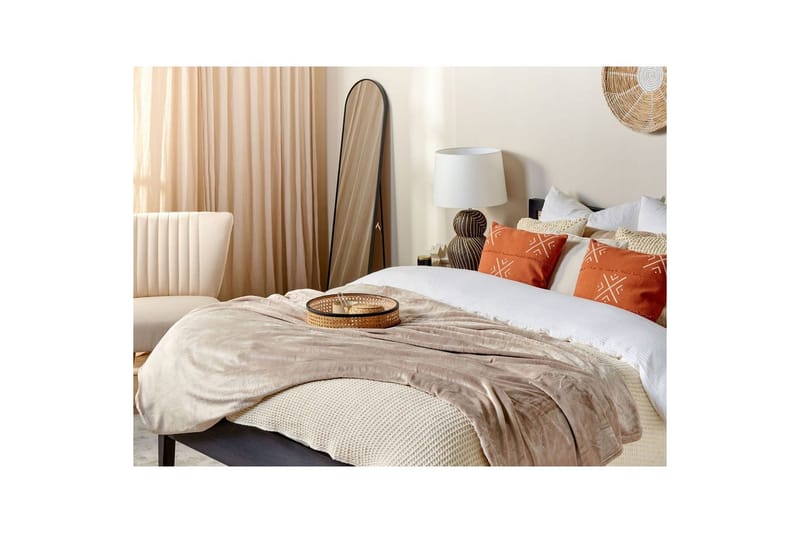 Pläd Bayburt Beige, 200x220 cm - Beige, 200x220 cm - Textil & mattor - Filt & pläd
