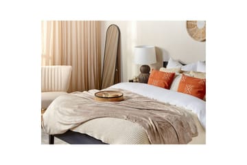 Pläd Bayburt Beige, 200x220 cm - Beige, 200x220 cm - Textil & mattor - Filt & pläd