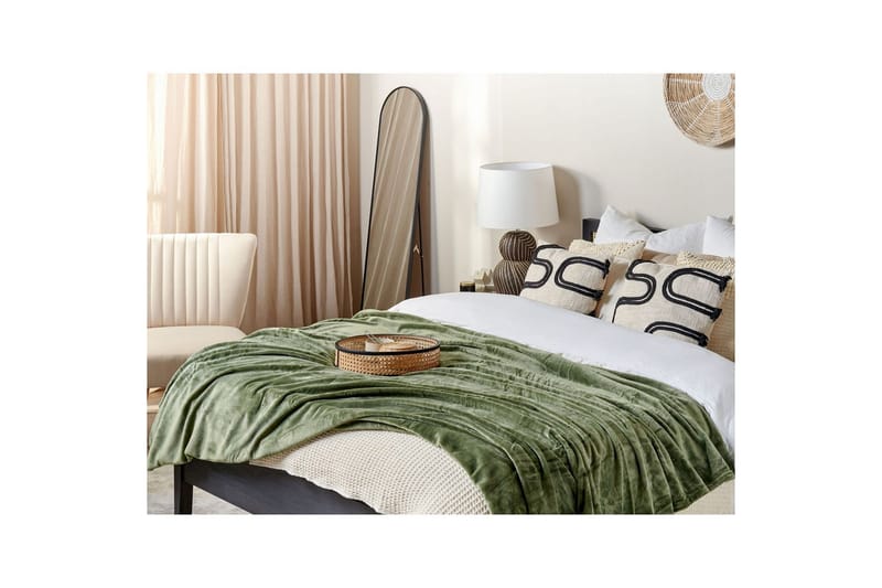 Pläd Bayburt Grön, 200x220 cm - Grön, 200x220 cm - Textil & mattor - Filt & pläd