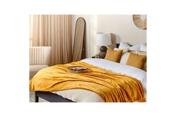 Pläd Bayburt Orange, 150x200 cm - Orange, 150x200 cm - Textil & mattor - Filt & pläd