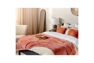 Pläd Bayburt Röd, 150x200 cm - Röd, 150x200 cm - Textil & mattor - Filt & pläd