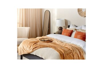 Pläd Bayburt Sandbeige, 150x200 cm - Sandbeige, 150x200 cm - Textil & mattor - Filt & pläd