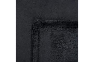 Pläd Bayburt Svart, 150x200 cm - Svart, 150x200 cm - Textil & mattor - Filt & pläd