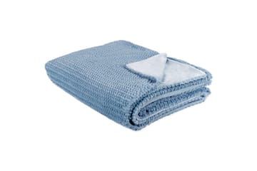 Pläd Bjas Blå, 150x200 cm - Blå, 150x200 cm - Textil & mattor - Filt & pläd