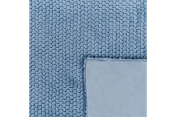 Pläd Bjas Blå, 200x220 cm - Blå, 200x220 cm - Textil & mattor - Filt & pläd