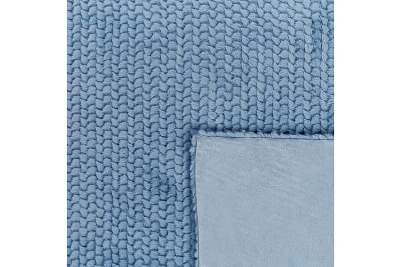 Pläd Bjas Blå, 200x220 cm - Blå, 200x220 cm - Textil & mattor - Filt & pläd