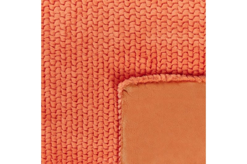 Pläd Bjas Orange, 150x200 cm - Orange, 150x200 cm - Textil & mattor - Filt & pläd
