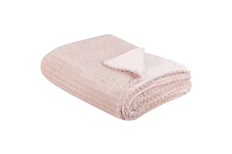 Pläd Bjas Rosa, 150x200 cm, Rosa, 150x200 cm