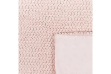 Pläd Bjas Rosa, 150x200 cm - Rosa, 150x200 cm - Textil & mattor - Filt & pläd