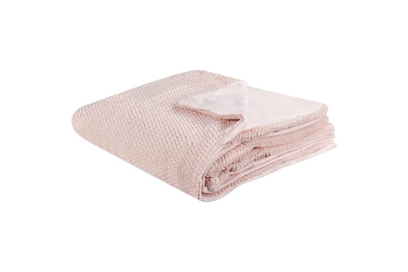 Pläd Bjas Rosa, 200x220 cm - Rosa, 200x220 cm - Textil & mattor - Filt & pläd