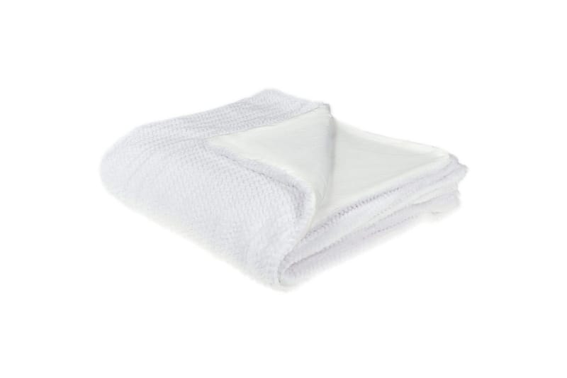 Pläd Bjas Vit, 200x220 cm - Vit, 200x220 cm - Textil & mattor - Filt & pläd