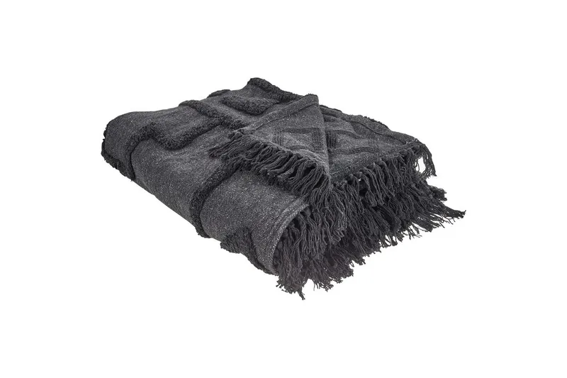 Pläd Chack Grå/svart, 200x220 cm - Grå/svart, 200x220 cm - Textil & mattor - Filt & pläd