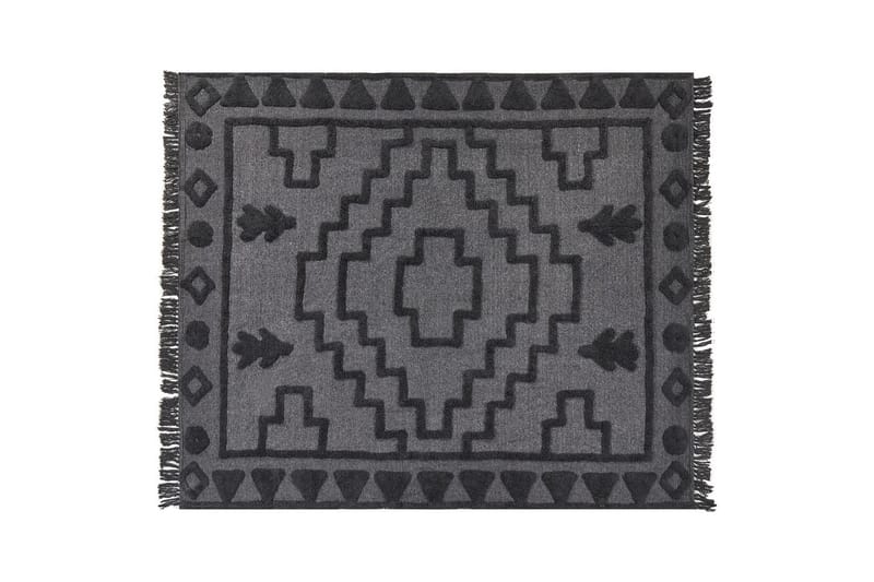 Pläd Chack Grå/svart, 200x220 cm - Grå/svart, 200x220 cm - Textil & mattor - Filt & pläd
